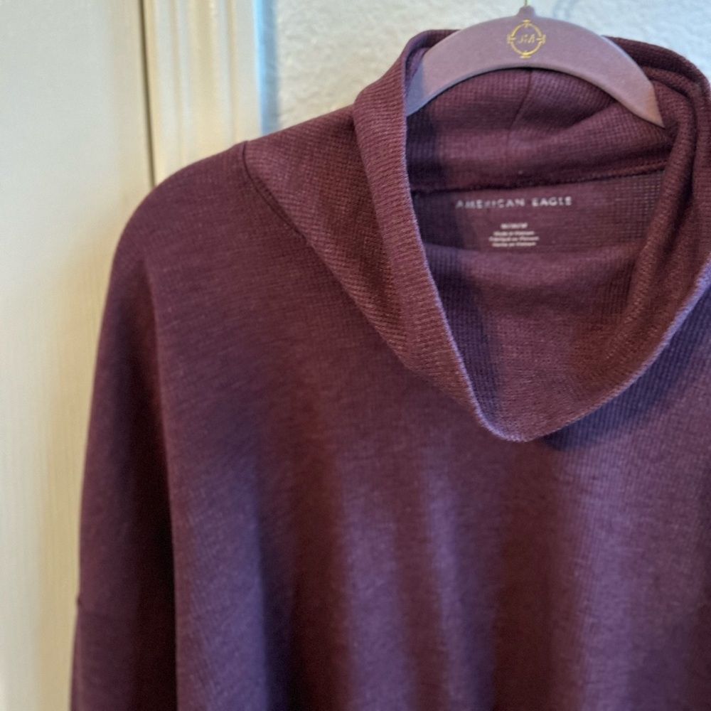 AEO Oversized Thermal Pullover, Small